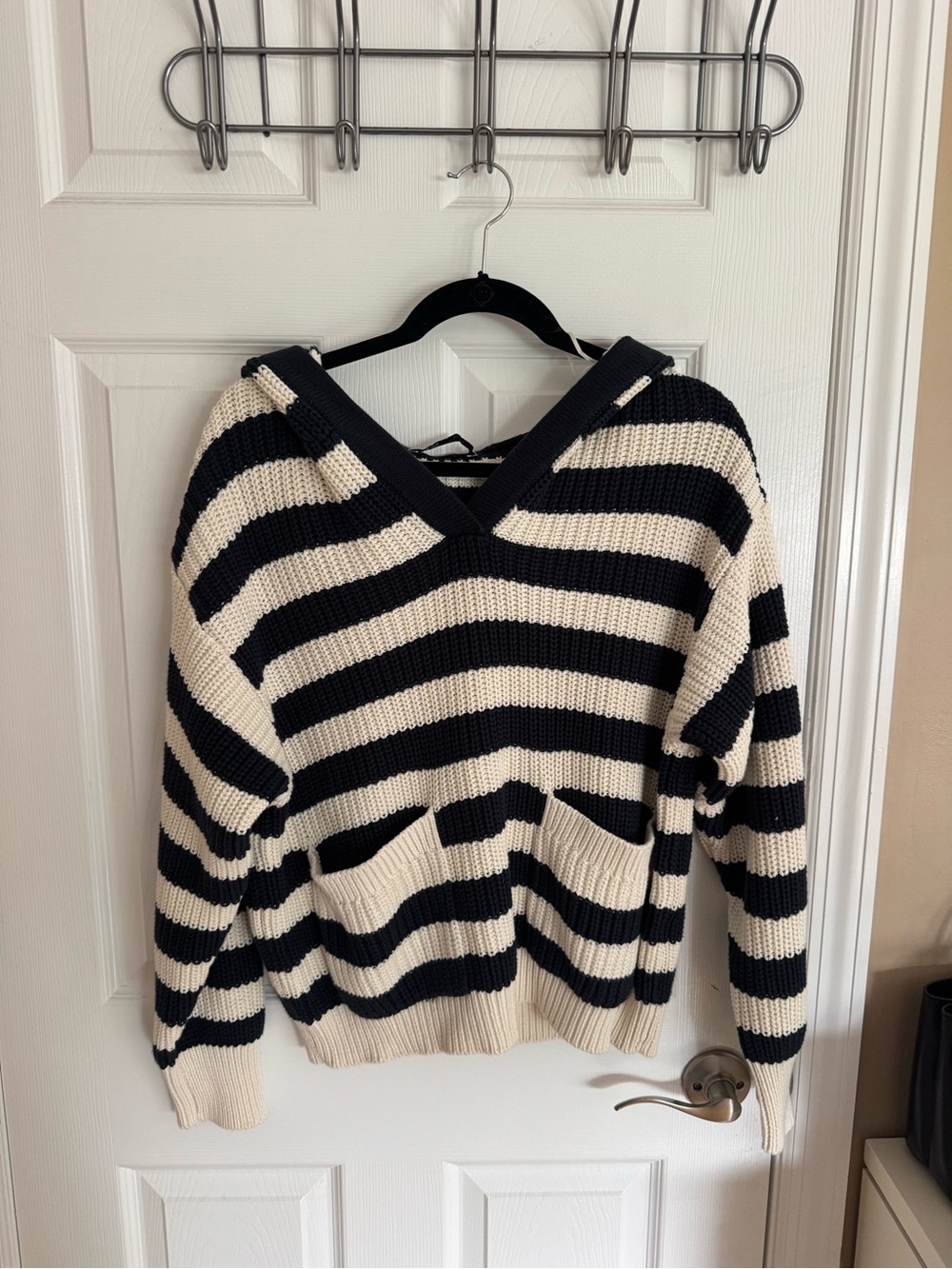 ZARA Striped knit sweater